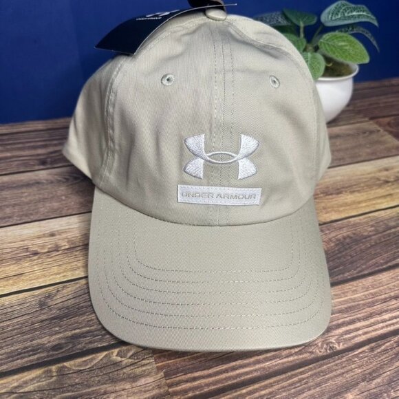 Under Armour Men's Sportstyle Free Fit Hat NWT ONE SIZE (Khaki) SKU: 24884171 - Picture 10 of 13